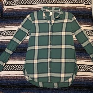 Green flannel